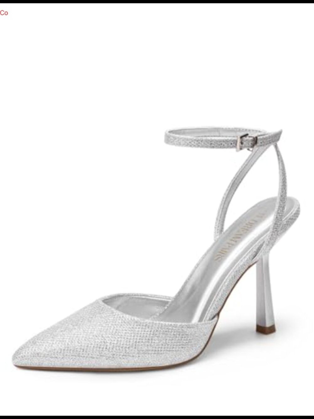 Women's Pointed Toe Ankle Strap Pumps Stiletto Heels Wedding Party